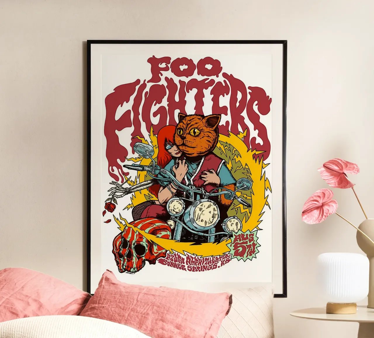 Le groupe Foo Fighters hahnemühle de vanhesling