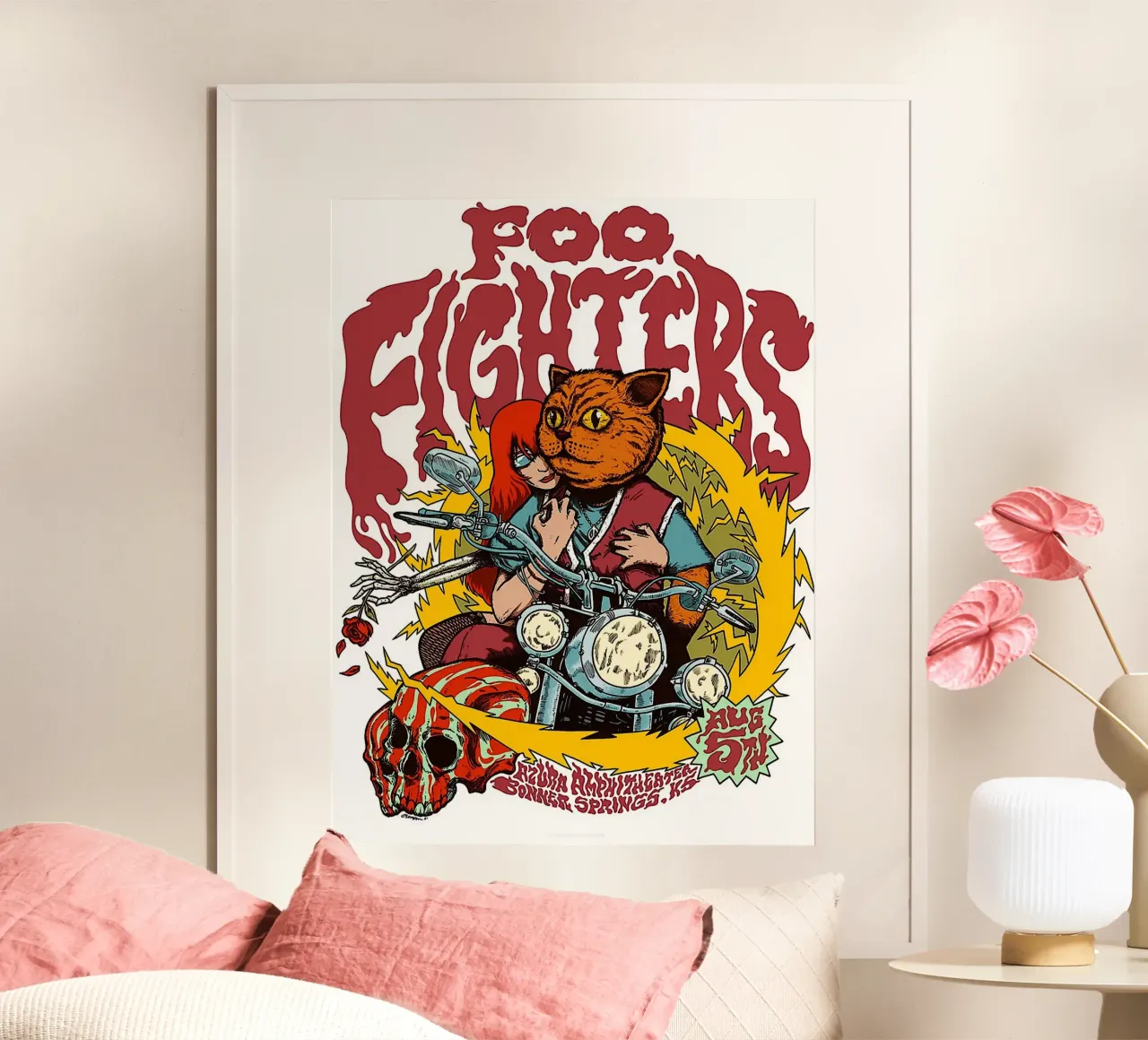 Le groupe Foo Fighters hahnemühle de vanhesling