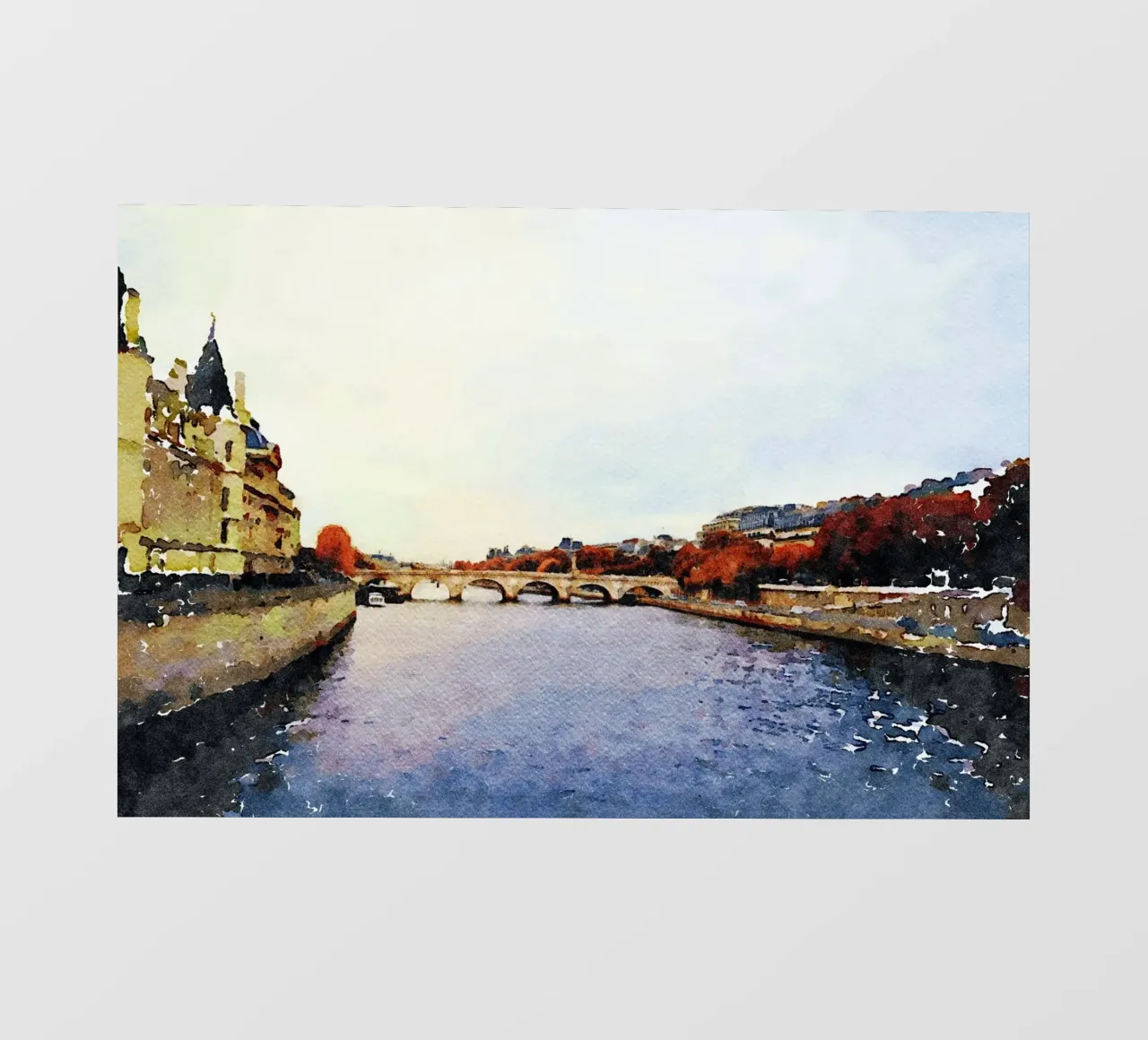 A Parigi telo in pvc da Massimo Frascogna
