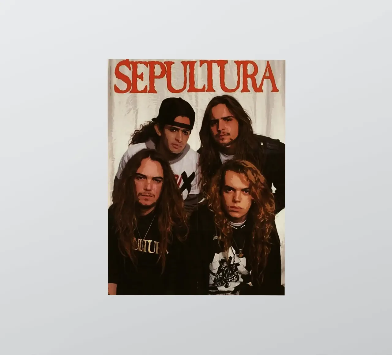 groupe sepultura autocollant de vanhesling