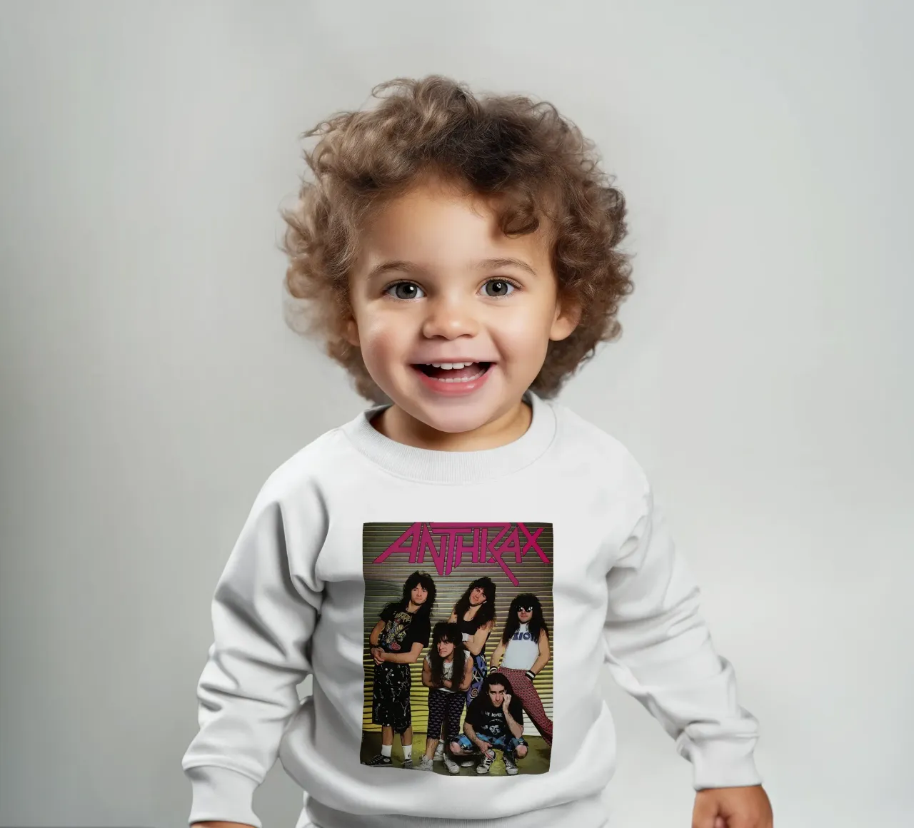 groupe anthrax sweat pour bébé de vanhesling
