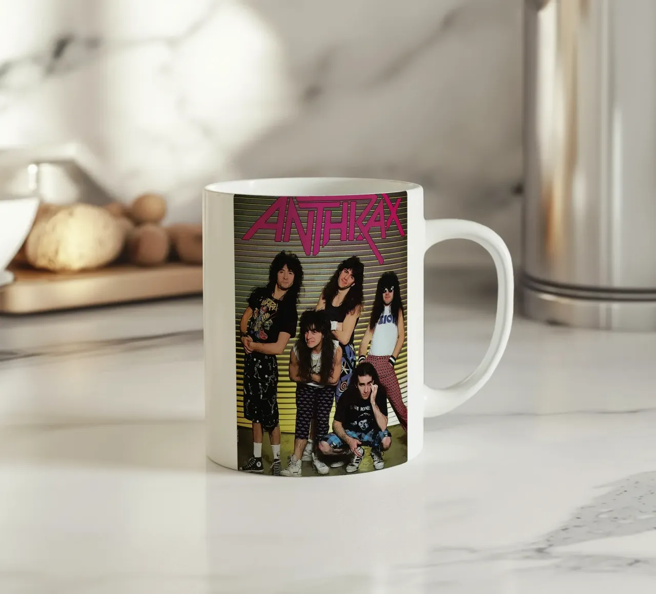 groupe anthrax mug en céramique de vanhesling