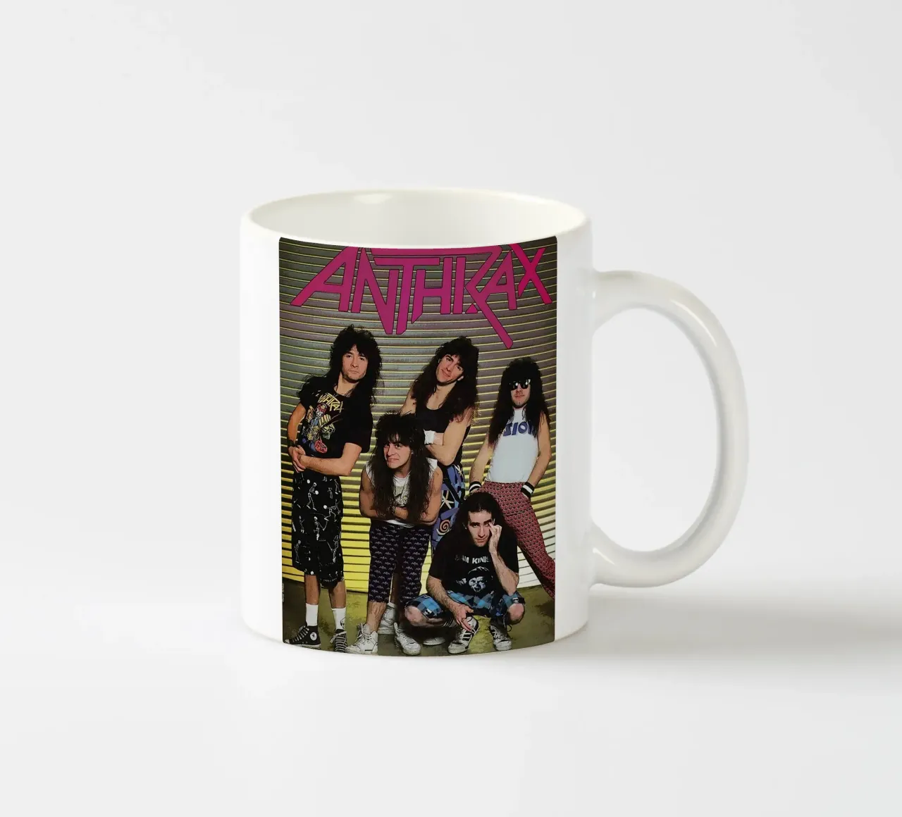 groupe anthrax mug en céramique de vanhesling