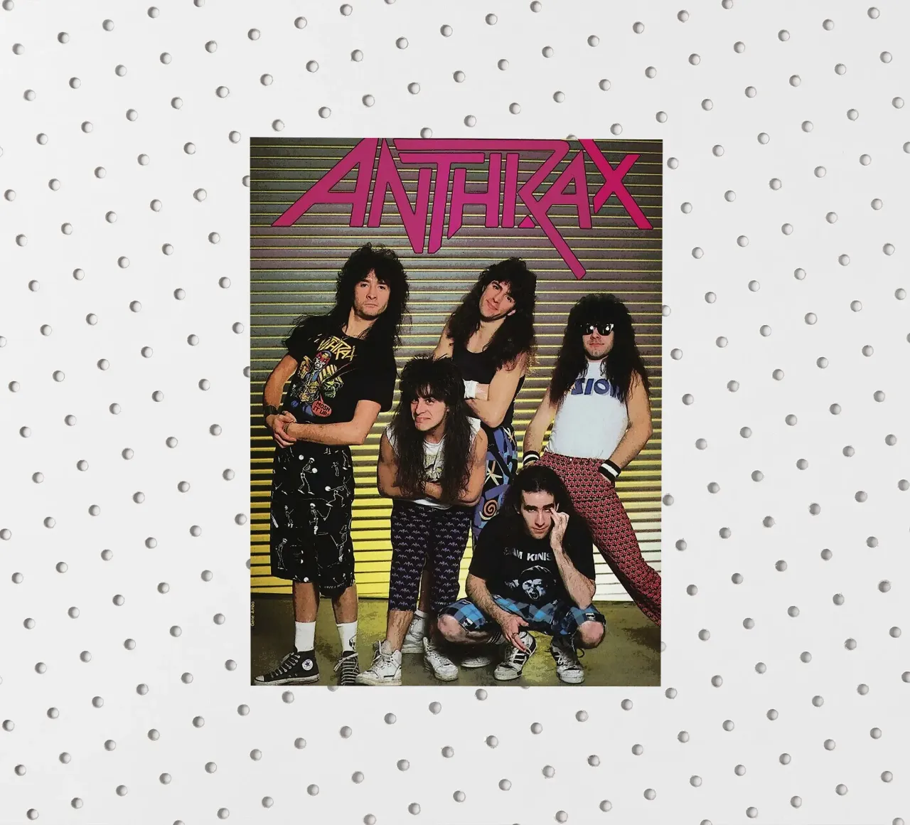 groupe anthrax autocollant de vanhesling