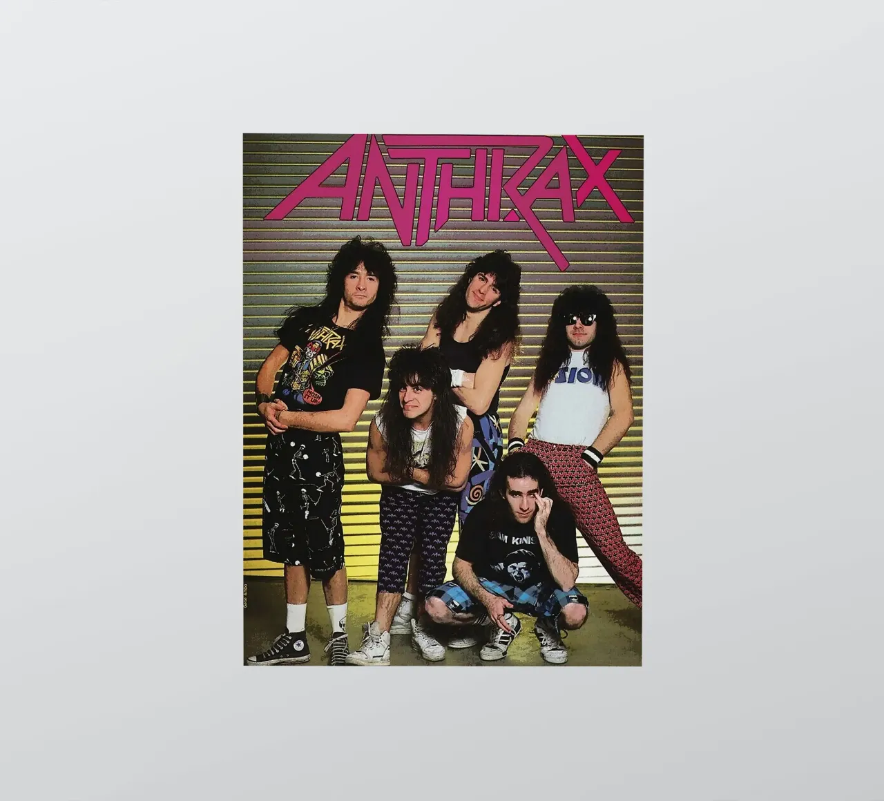 groupe anthrax autocollant de vanhesling