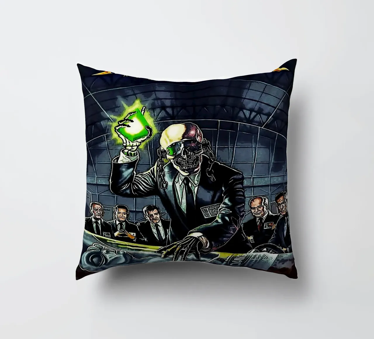 megadeth band cuscino da vanhesling