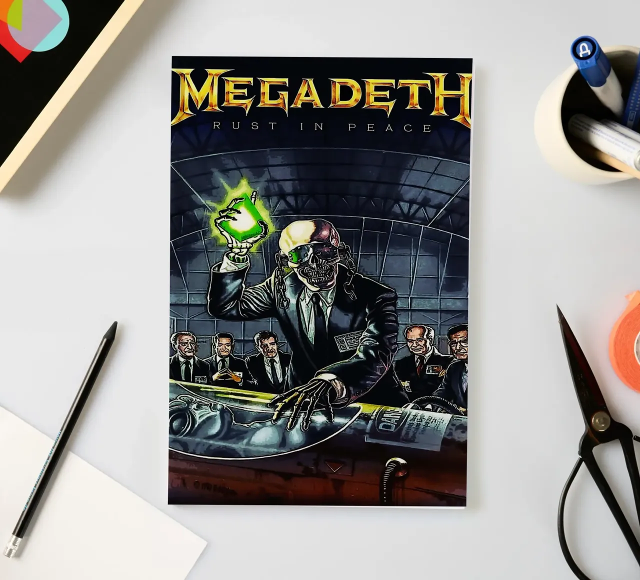 groupe megadeth carnet de notes de vanhesling