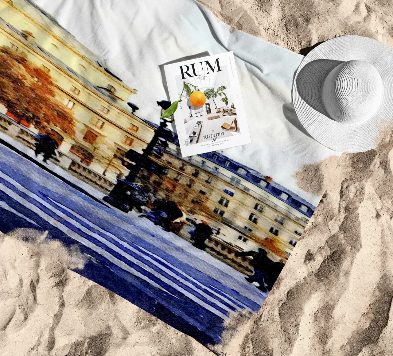 A Parigi telo mare da Massimo Frascogna