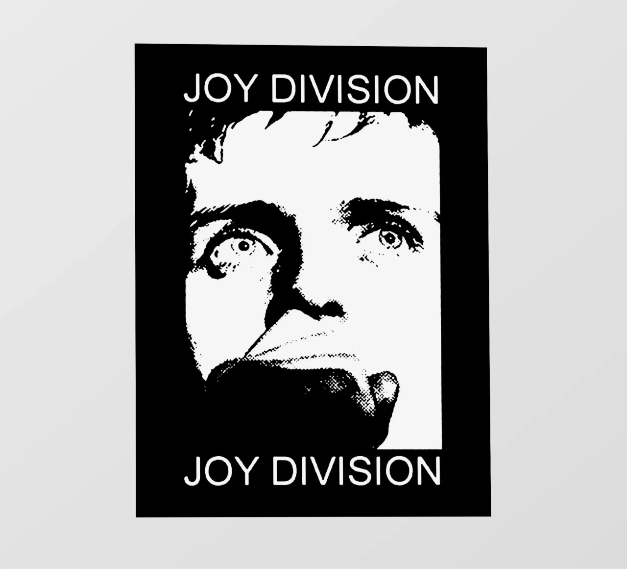 Ian Curtis Joy Division 1 Arte pellicola backlit da music soul