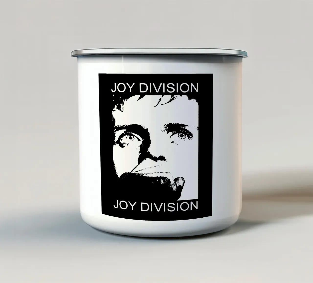 Ian Curtis Joy Division 1 Arte tazza in smalto da music soul