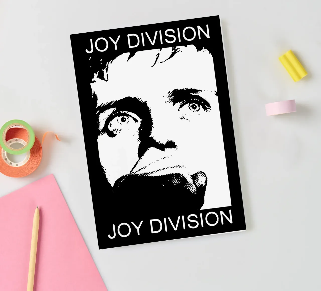 Ian Curtis Joy Division 1 Art notebook by music soul