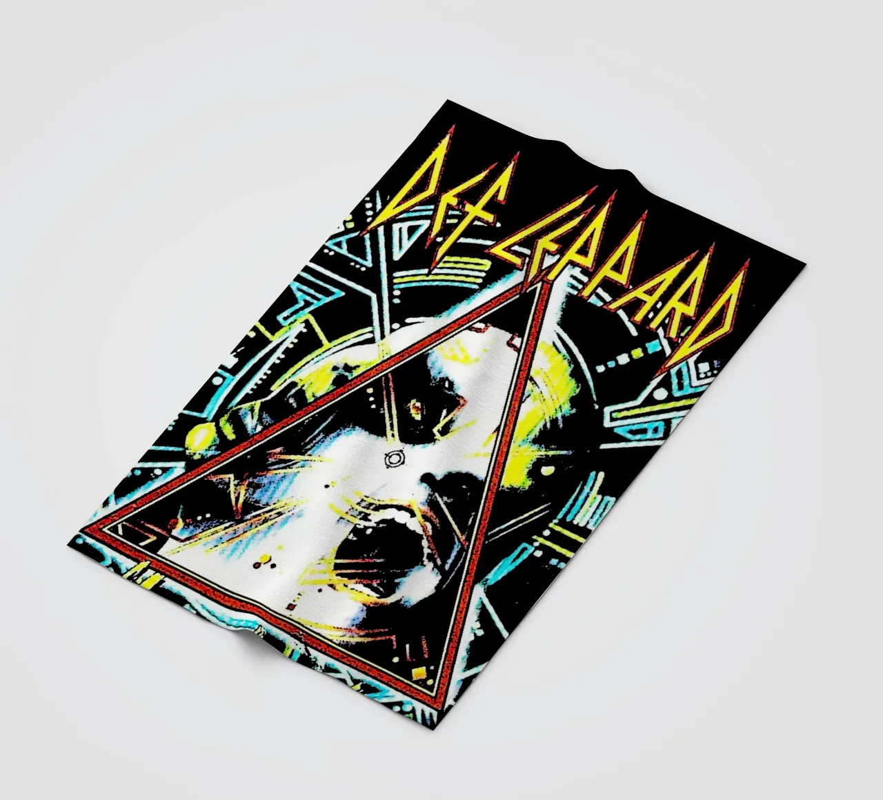 Arte Def Leppard coperta in pile da music soul