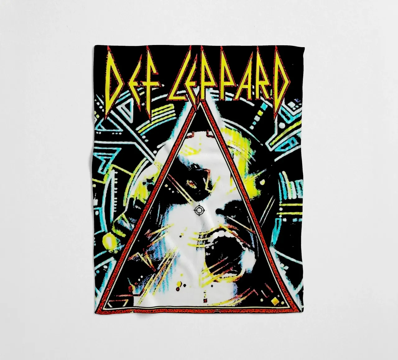 Arte Def Leppard coperta in pile da music soul