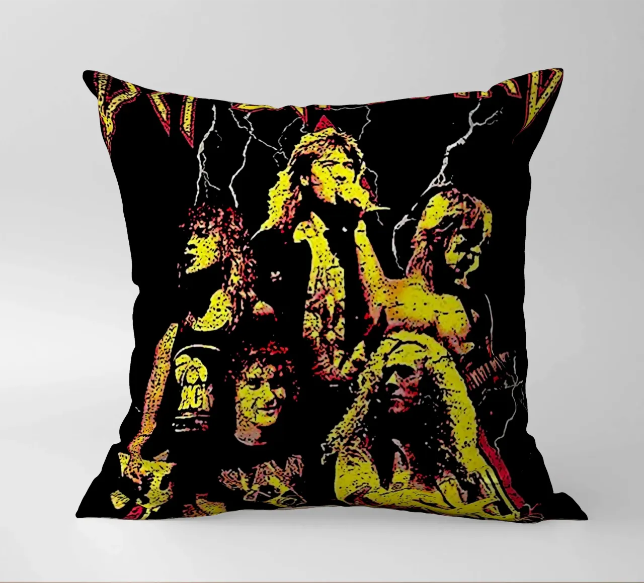 Def Leppard 2 Arte cuscino da music soul