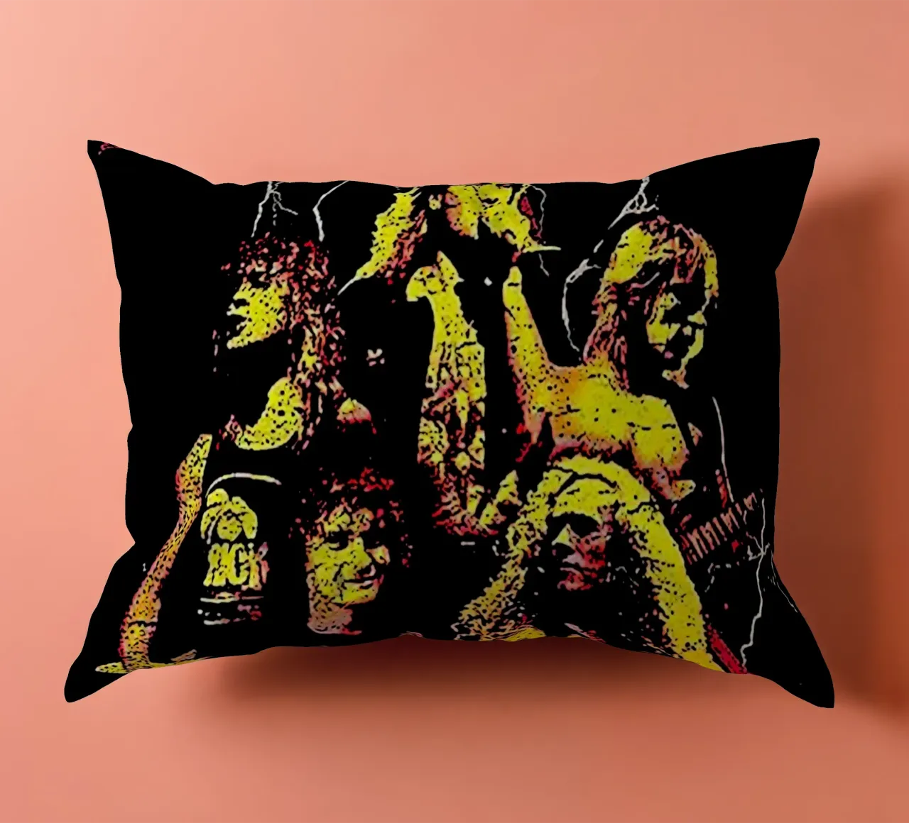 Def Leppard 2 Arte cuscino da music soul