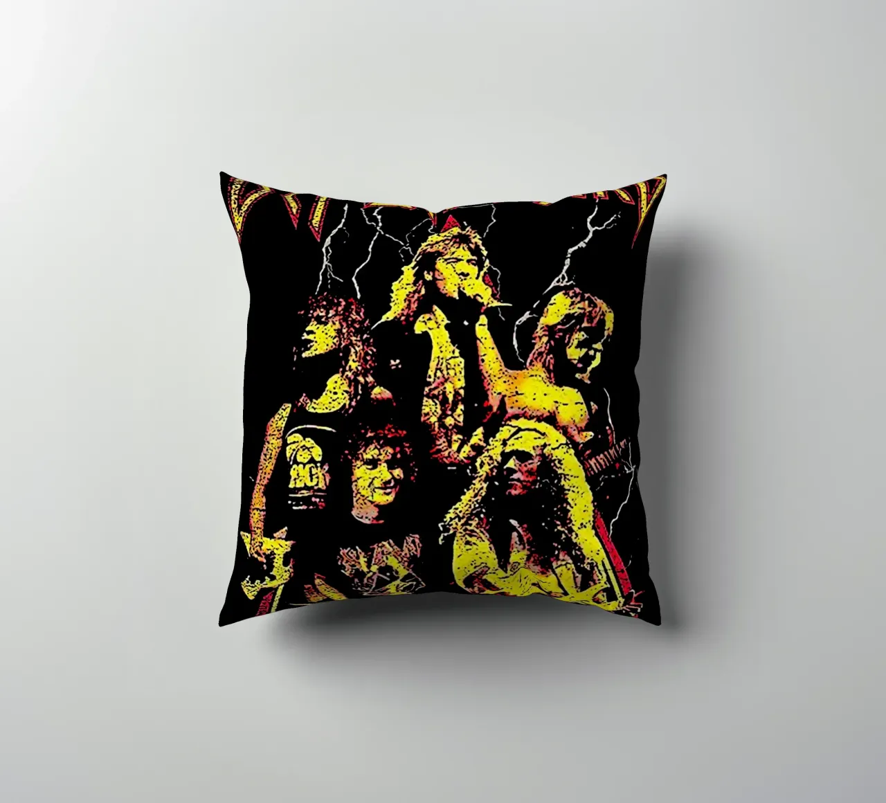 Def Leppard 2 Arte cuscino da music soul