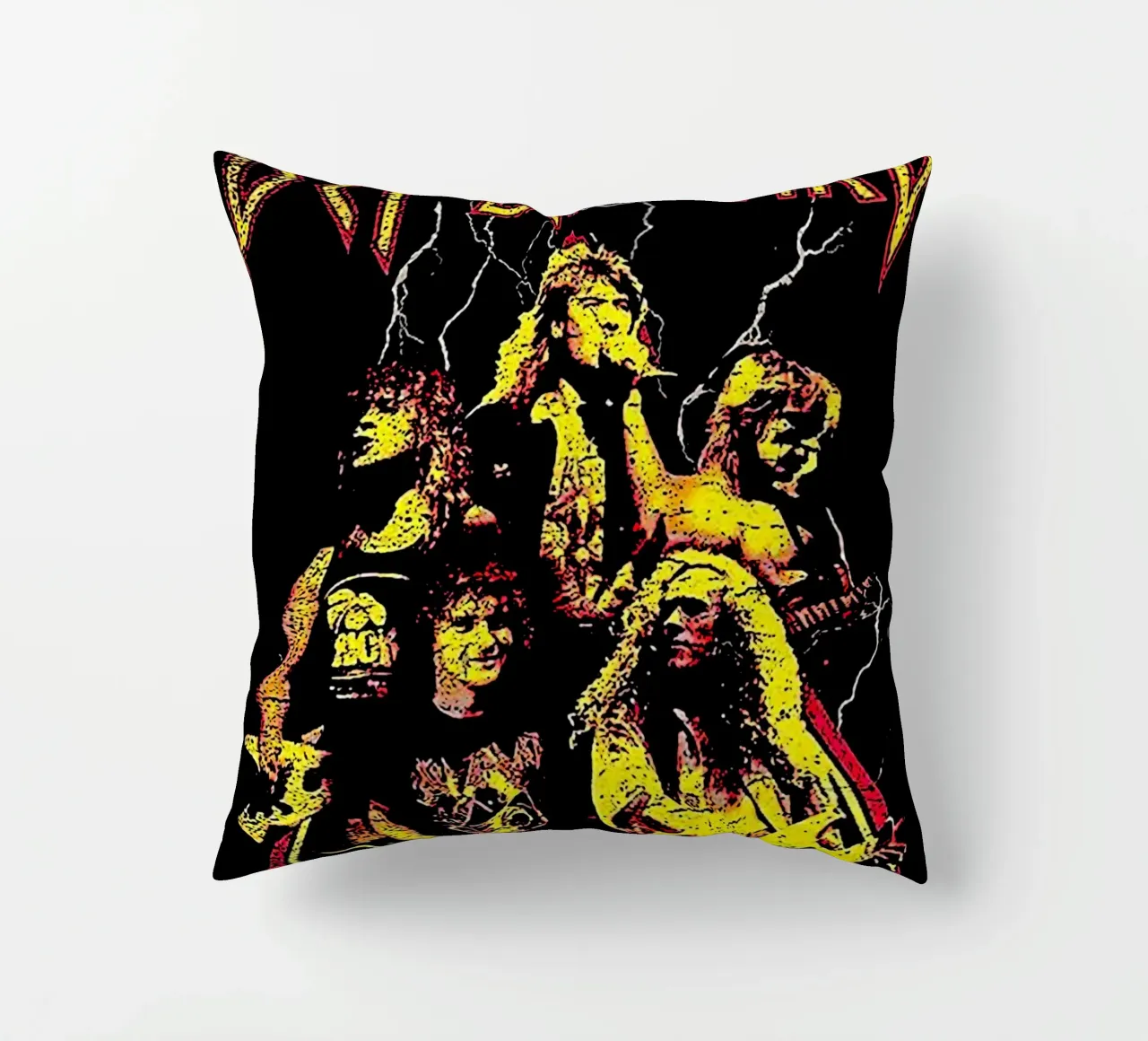 Def Leppard 2 Arte cuscino da music soul