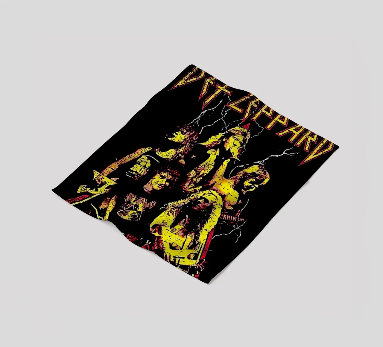 Def Leppard 2 Art fleece blanket by music soul