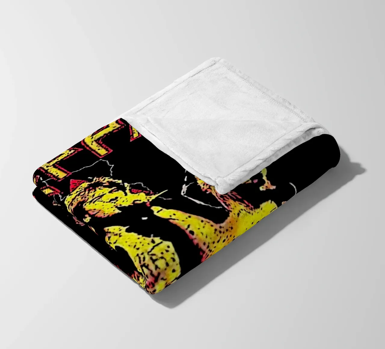 Def Leppard 2 Art fleece blanket by music soul