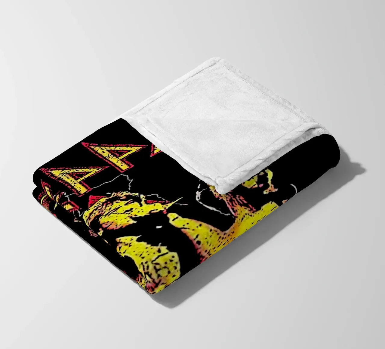 Def Leppard 2 Art fleece blanket by music soul