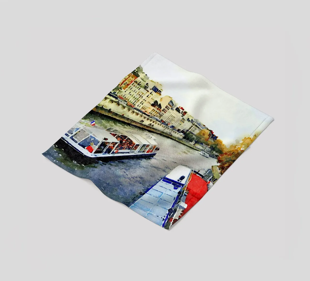 A Parigi coperta in pile da Massimo Frascogna