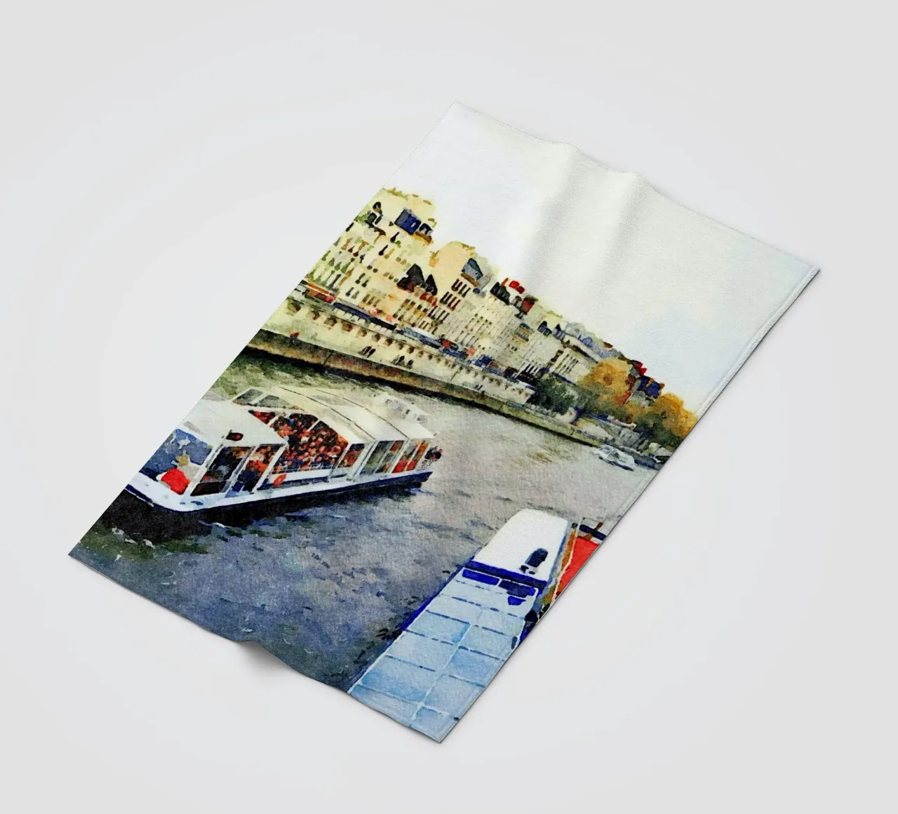 A Parigi coperta in pile da Massimo Frascogna