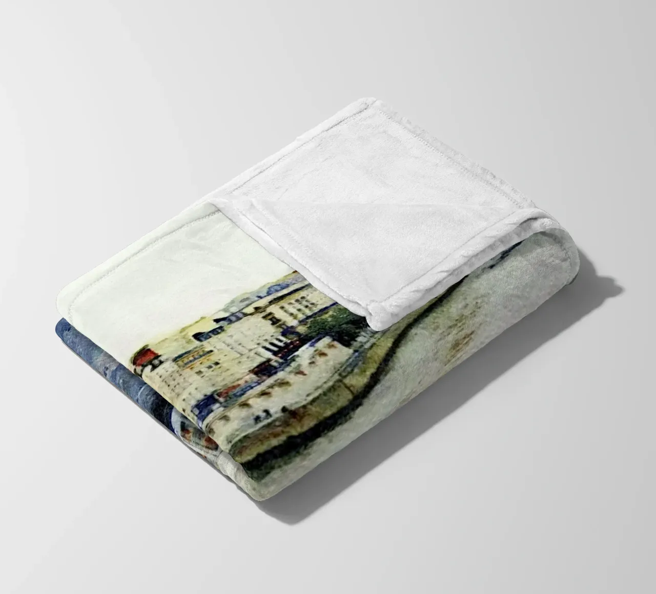 A Parigi coperta in pile da Massimo Frascogna