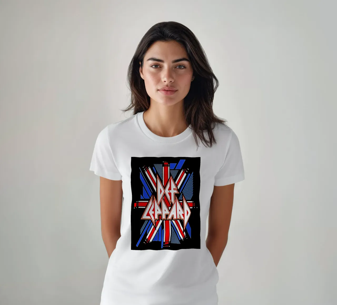 Def Leppard 3 Arte t-shirt da music soul