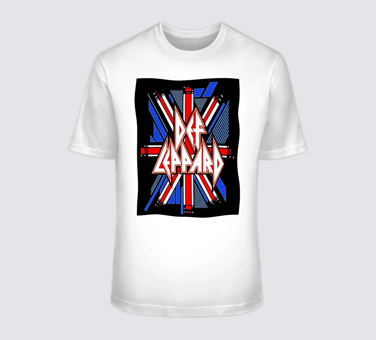 Def Leppard 3 Arte t-shirt da music soul