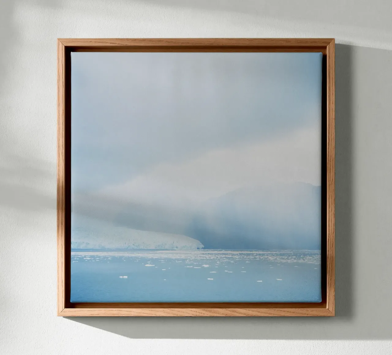 Glacier at the End of the World canvas by KISSA STUDIO
