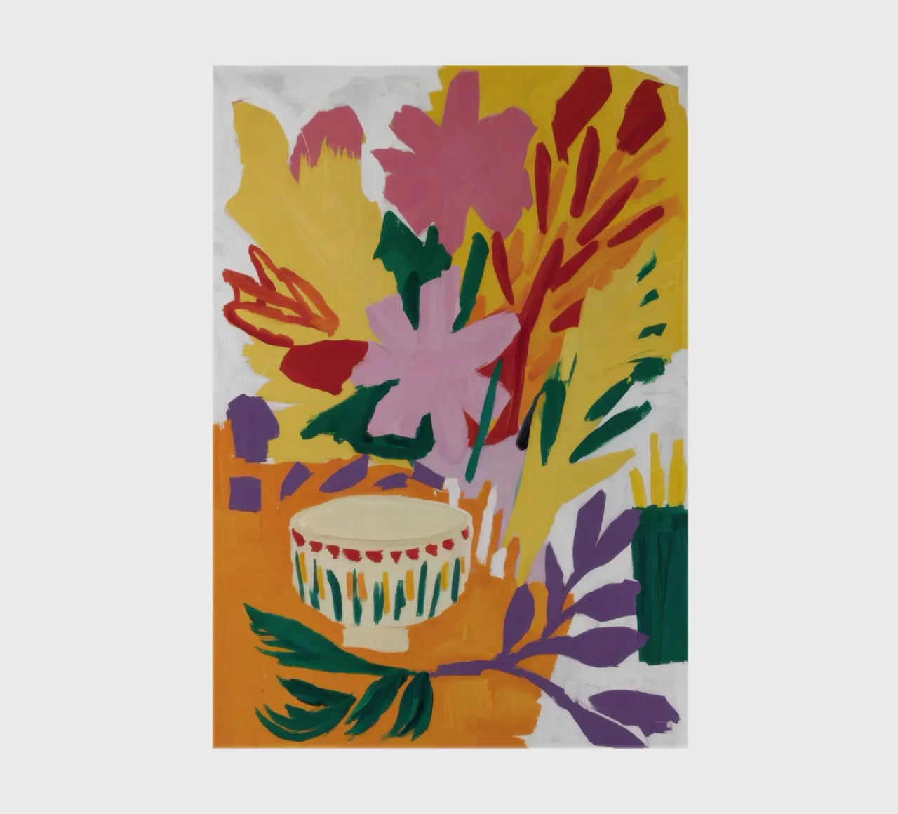 Maximalist Floral Chaos notebook by Lune Dreams