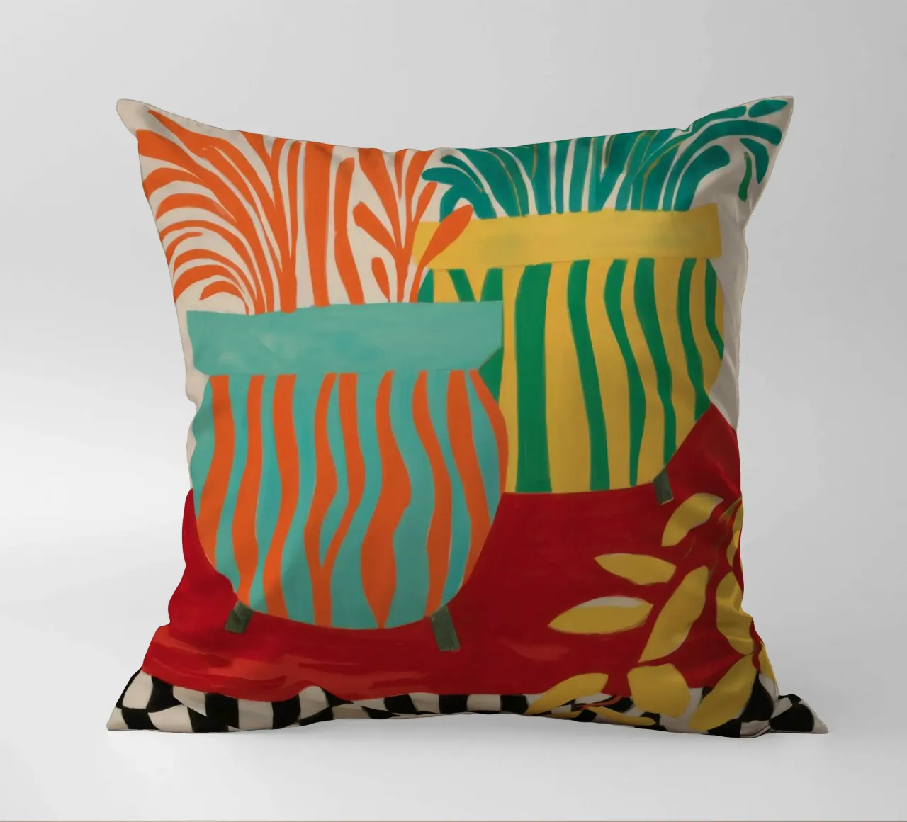 Tavolo a scacchi Tropics cuscino da Lune Dreams