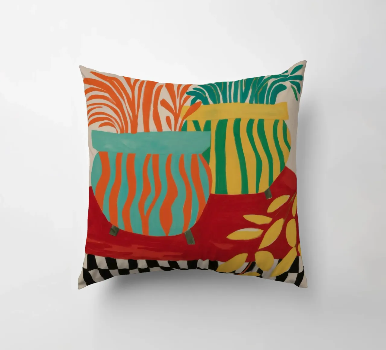 Tavolo a scacchi Tropics cuscino da Lune Dreams