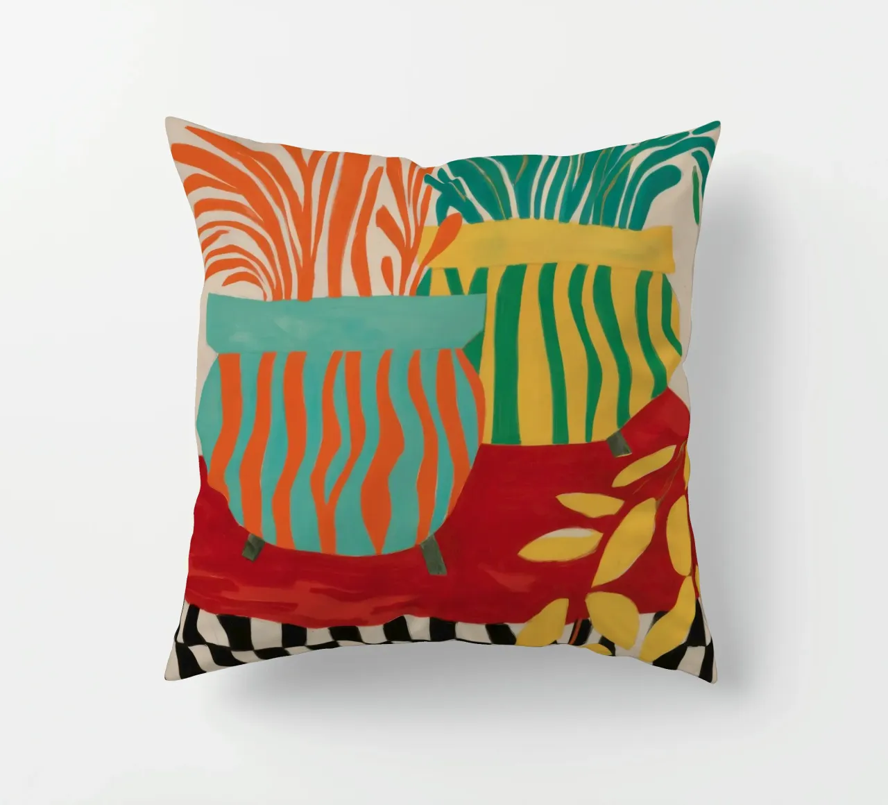 Tavolo a scacchi Tropics cuscino da Lune Dreams