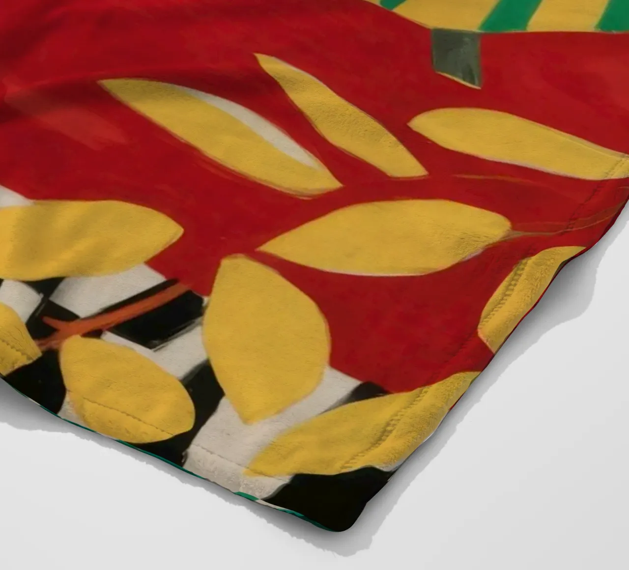 Tavolo a scacchi Tropics coperta in pile da Lune Dreams