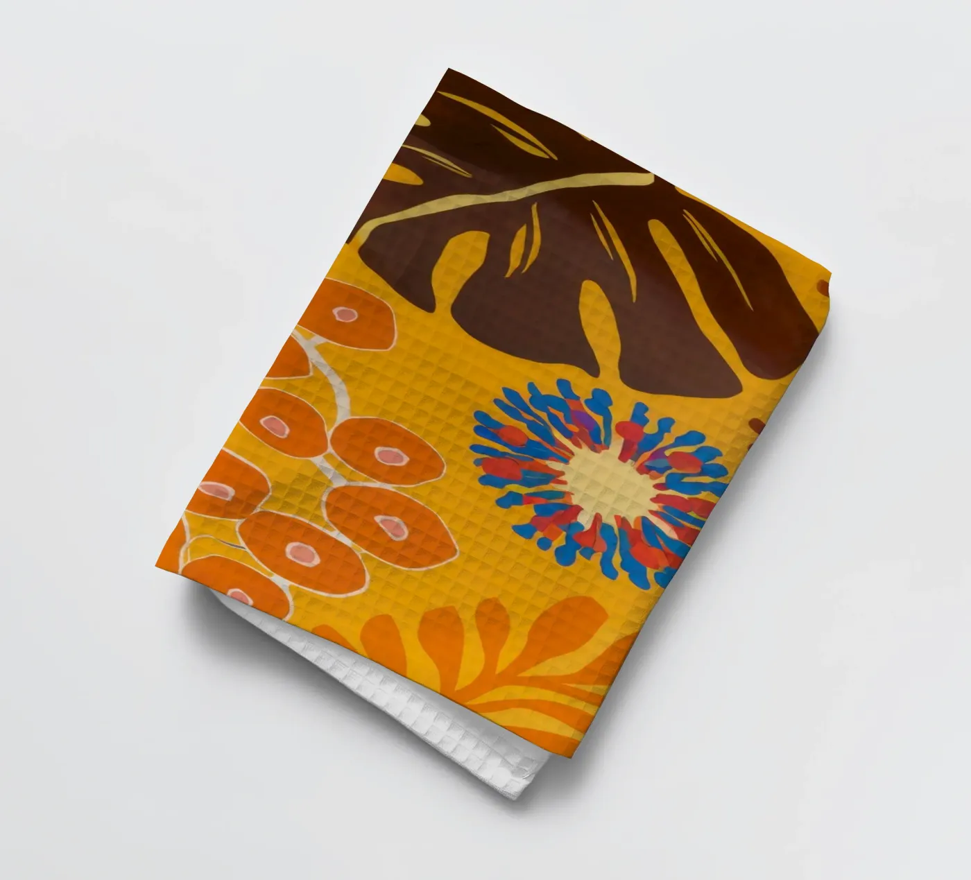 Orange Patterned Bloom torchon de Lune Dreams