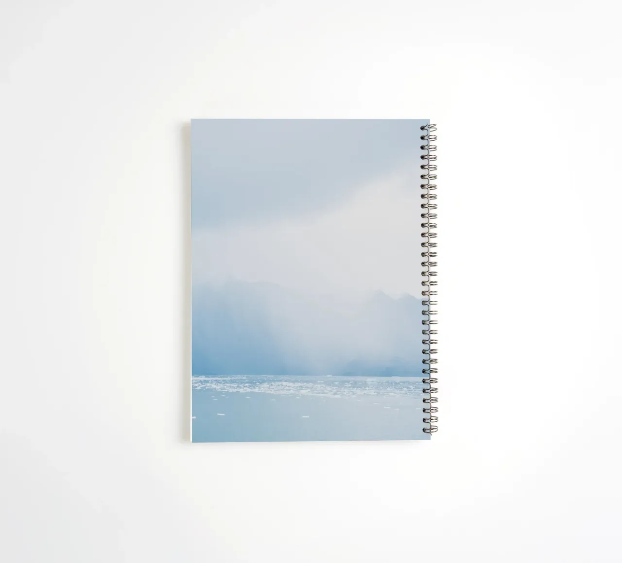 Glacier at the end of the world spiral notebook by KISSA STUDIO