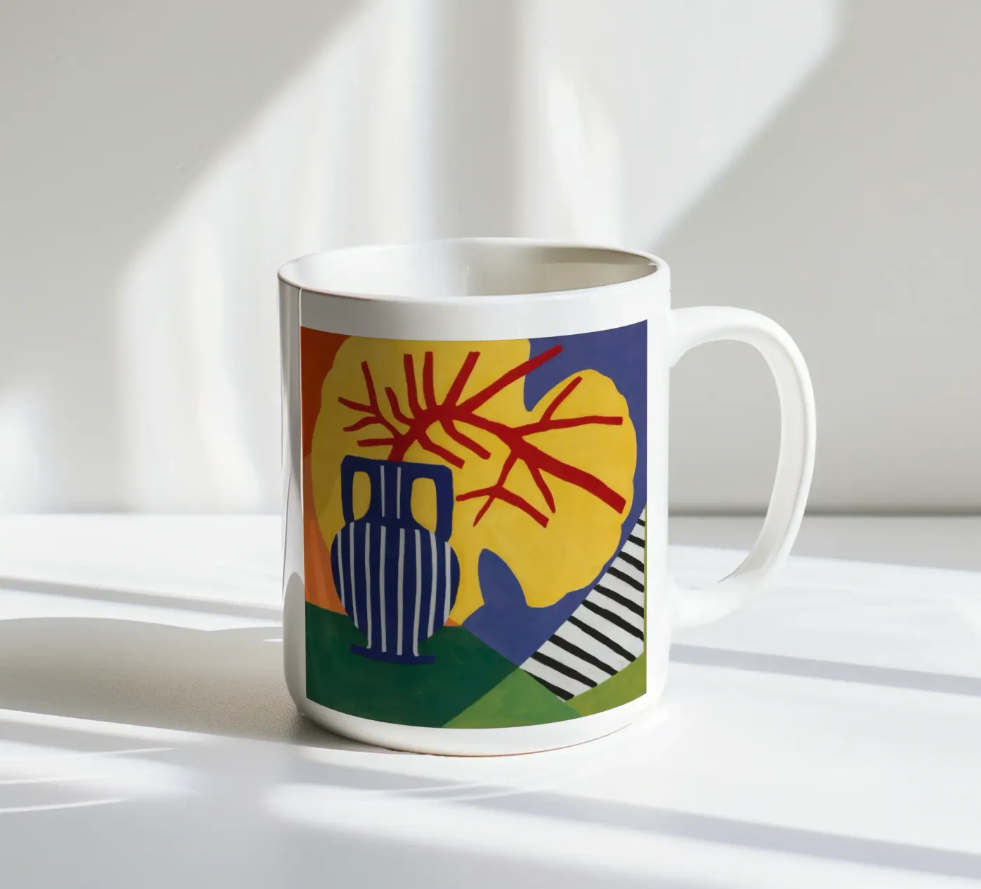 Wavy Table Pitcher ceramic mug by Lune Dreams