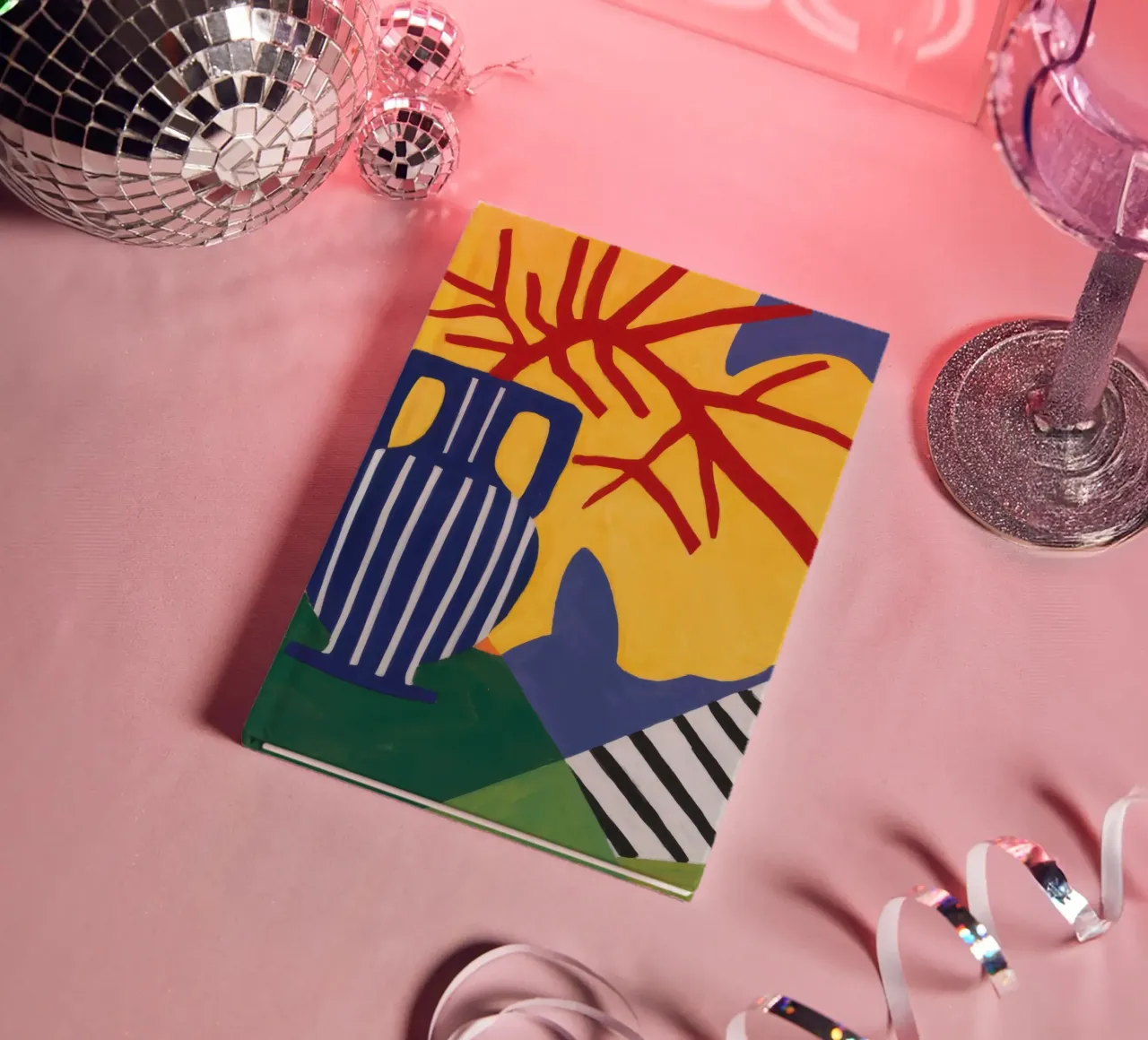 Wavy Table Pitcher notebook by Lune Dreams