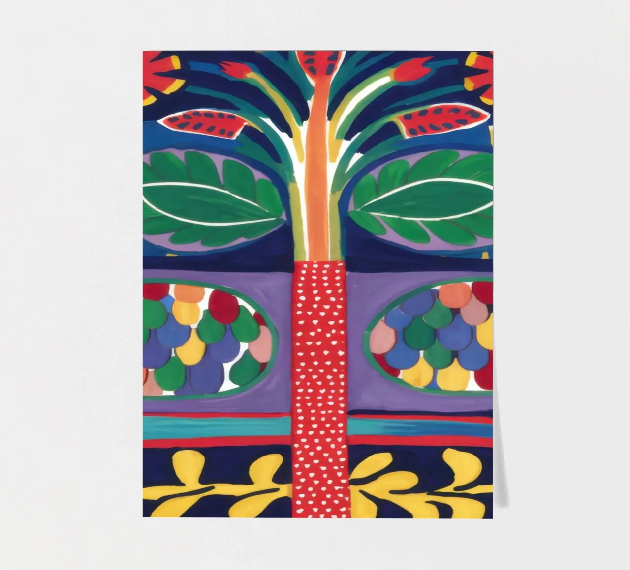 Symmetrical Life Tree sticker sheet by Lune Dreams