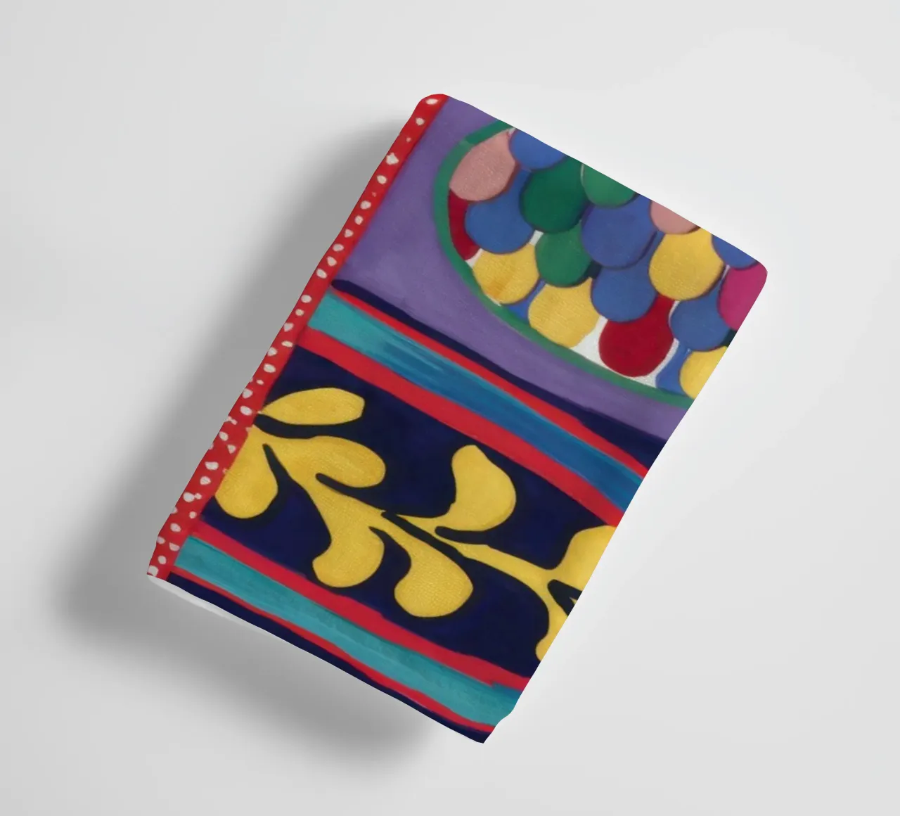 Symmetrical Life Tree towel by Lune Dreams