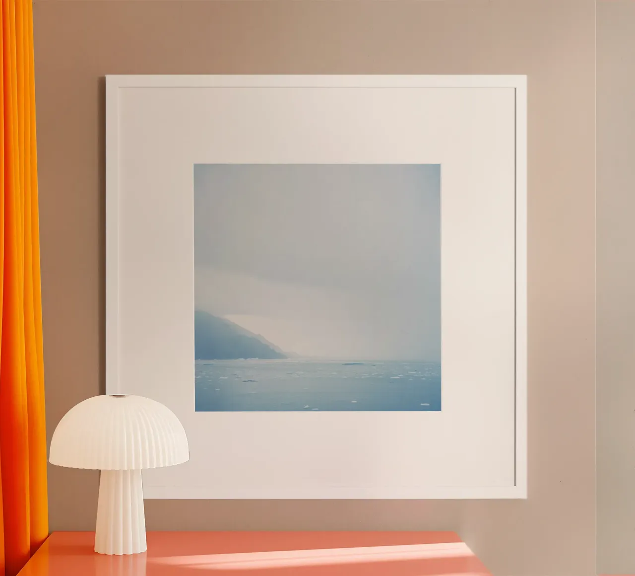 Glacier at the end of the world poster by KISSA STUDIO