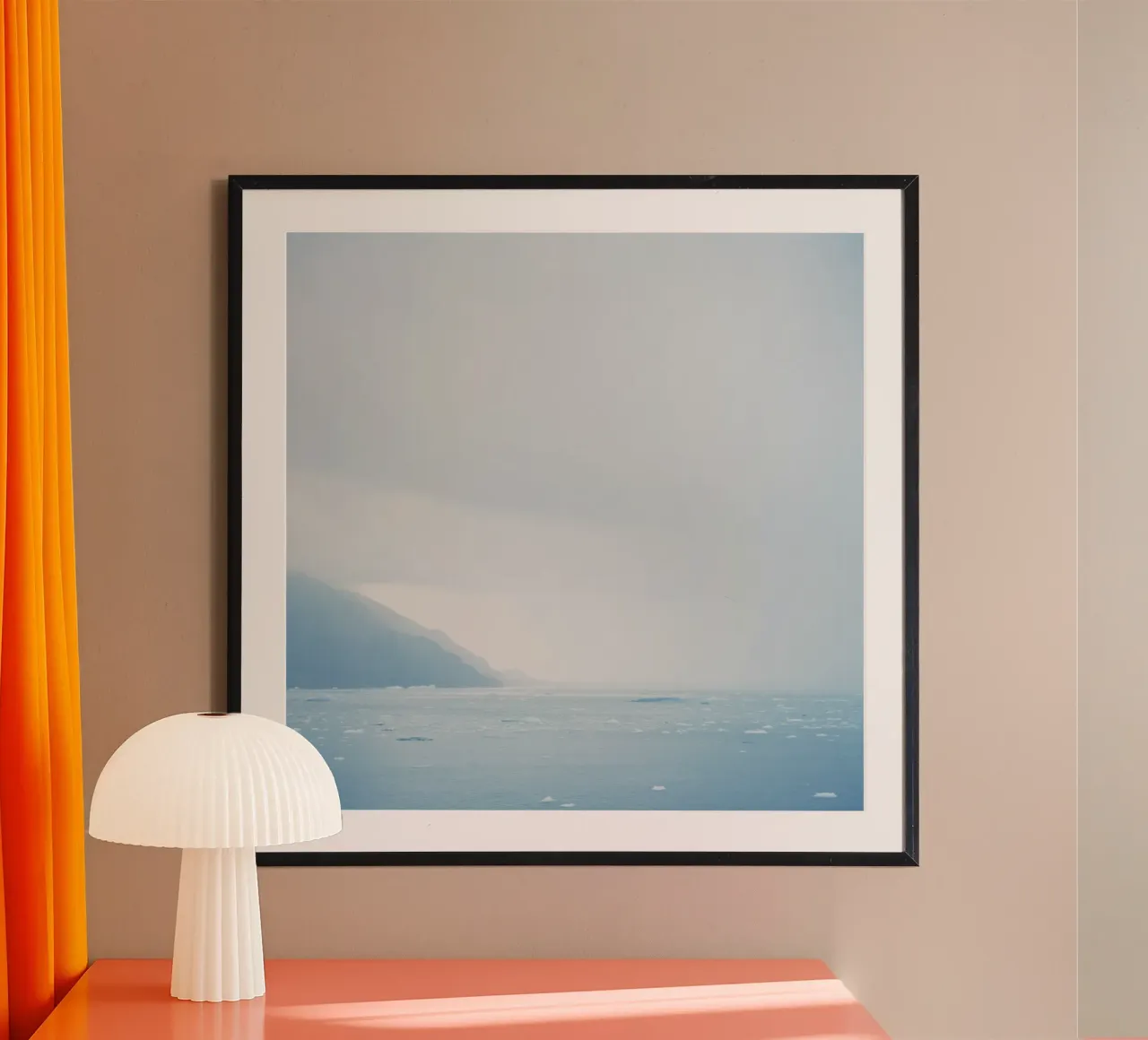 Glacier at the end of the world poster by KISSA STUDIO