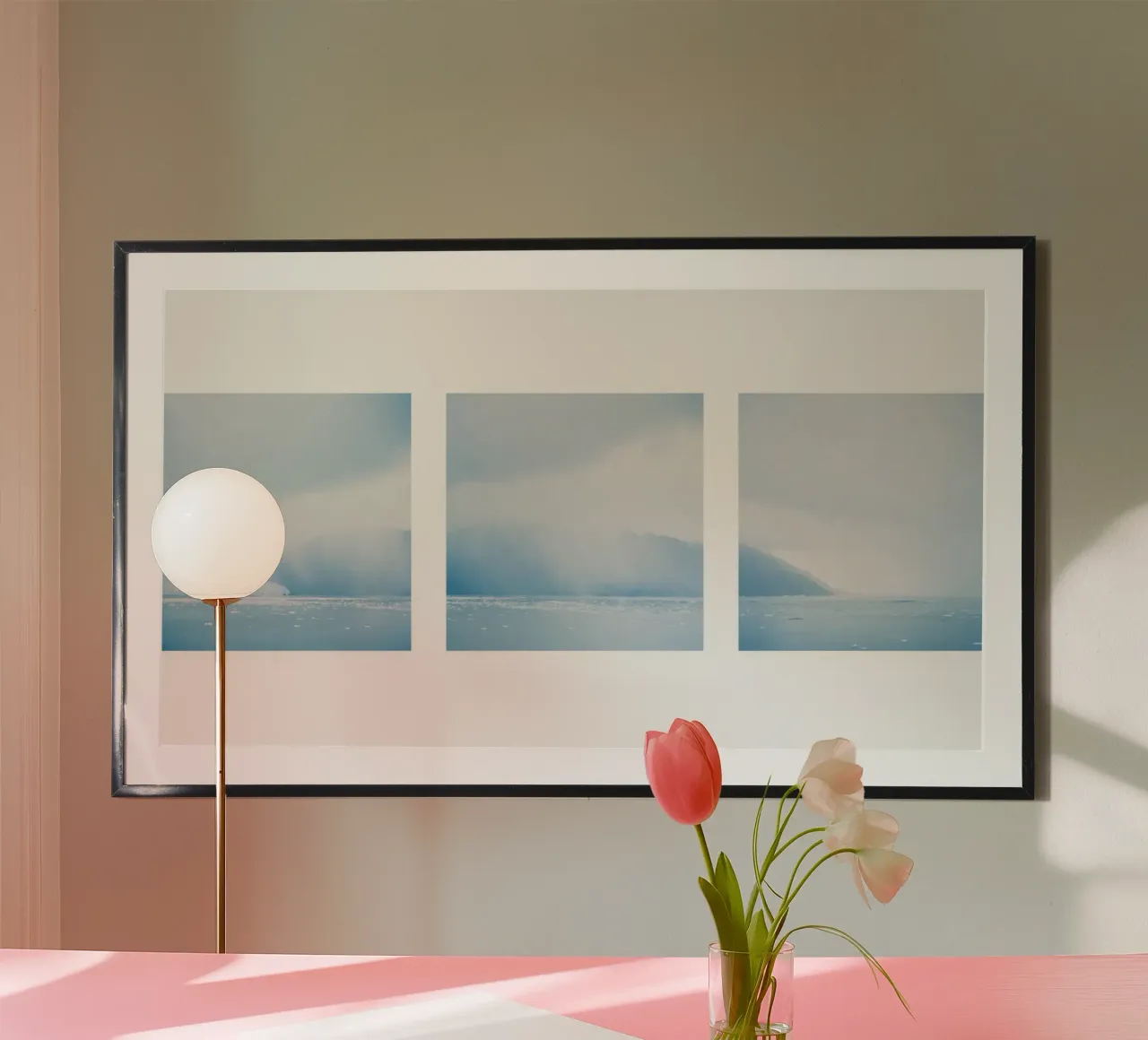 Glacier at the end of the world poster by KISSA STUDIO