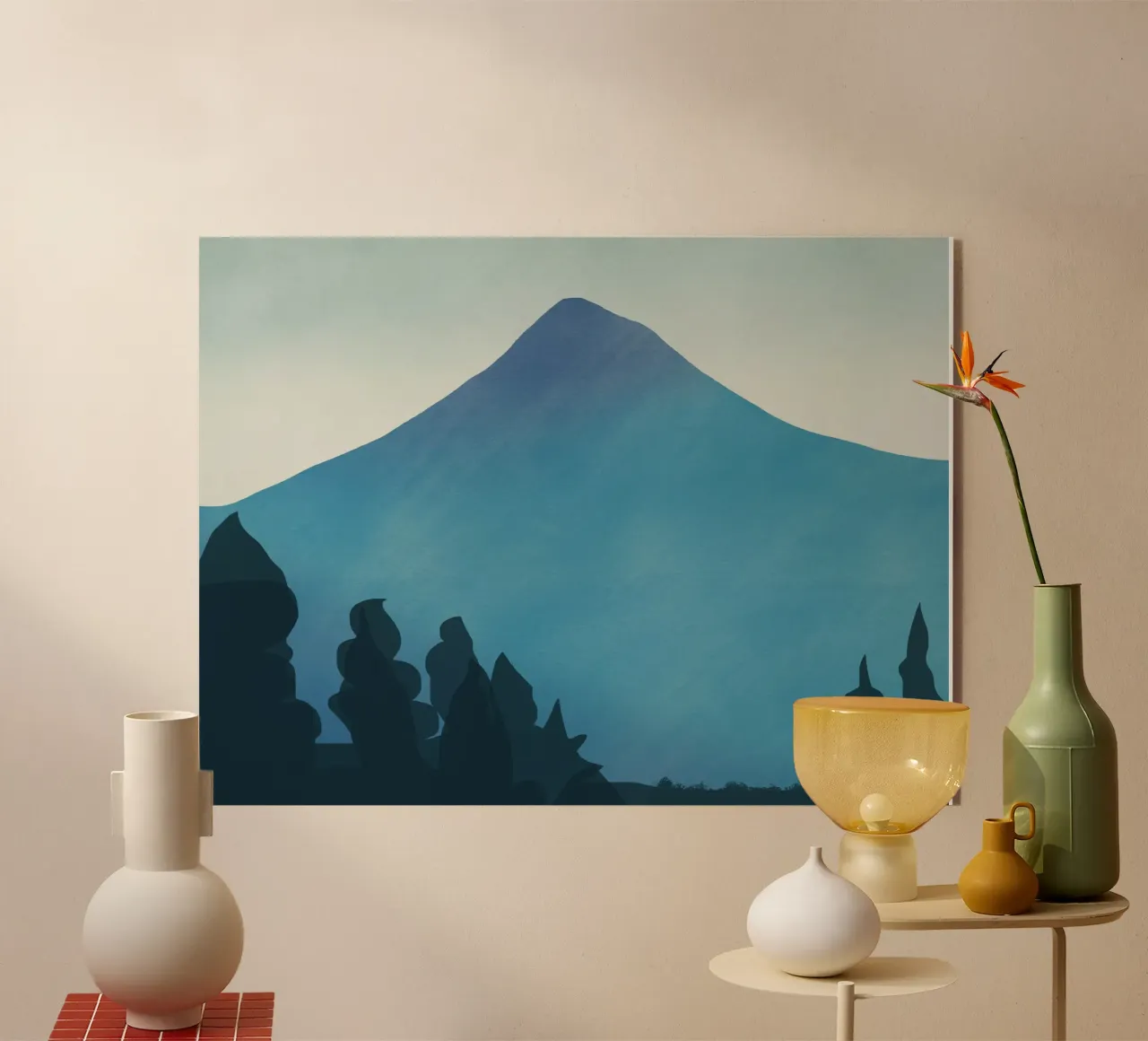 Montagna blu plexiglass da Little Dean