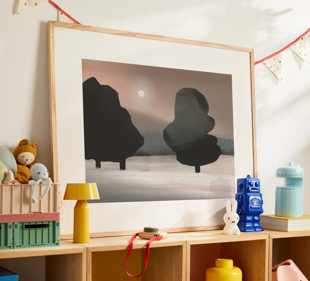 Winterzon poster van Little Dean