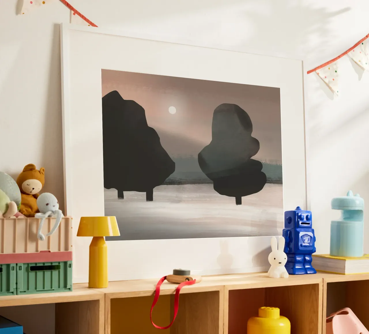 Winterzon poster van Little Dean