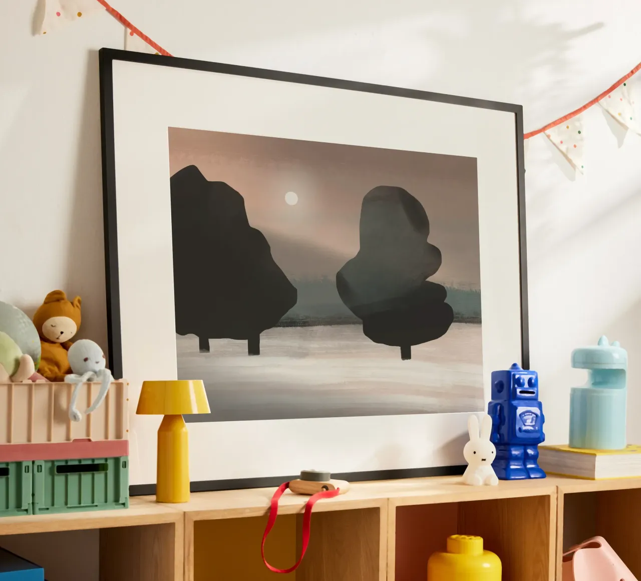 Winterzon poster van Little Dean