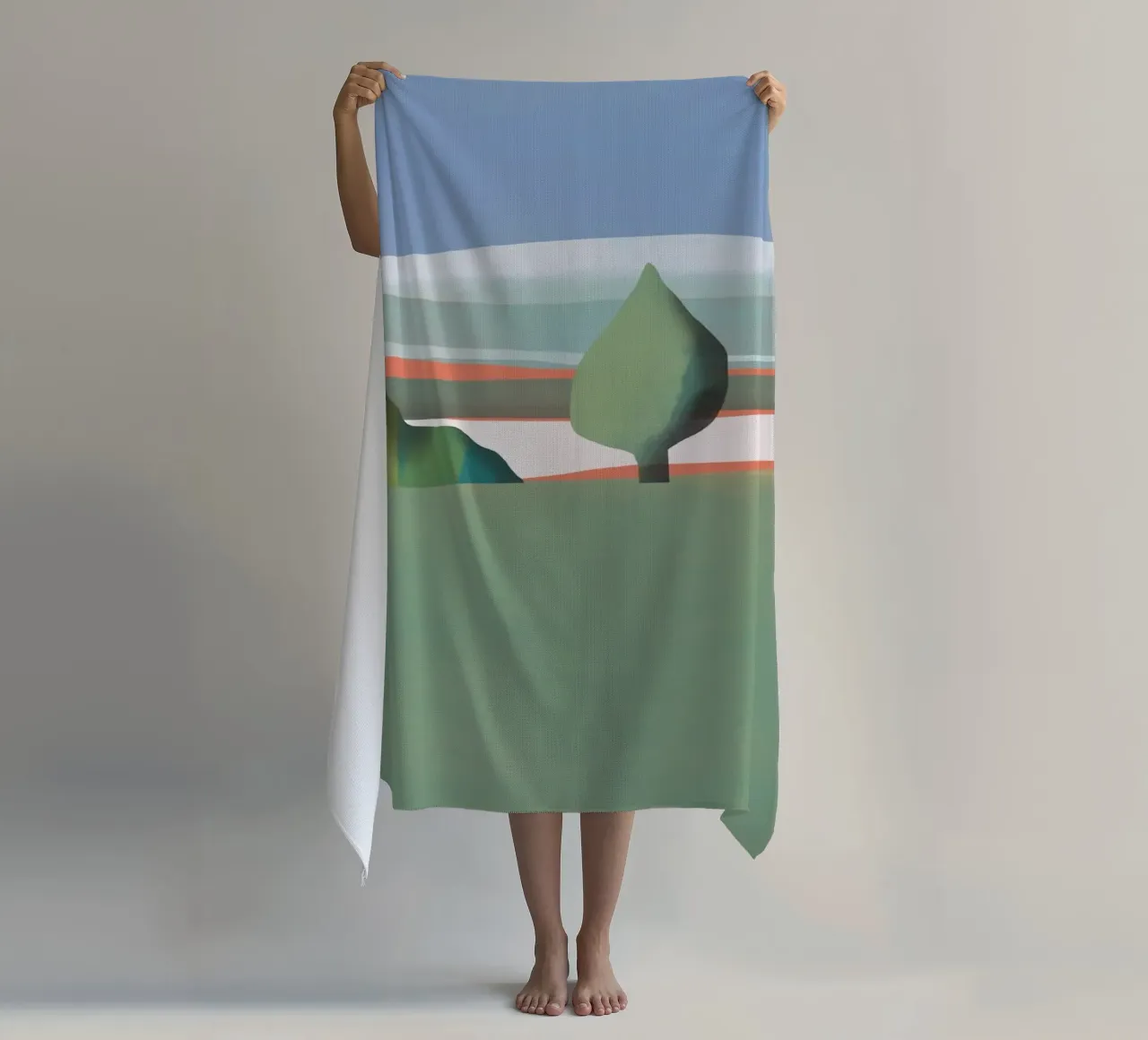 Nuvola di UFO telo mare da Little Dean