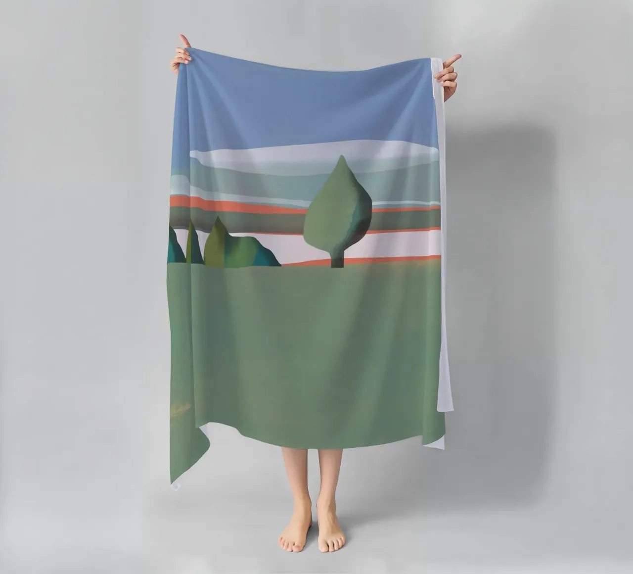 Nuvola di UFO telo mare da Little Dean